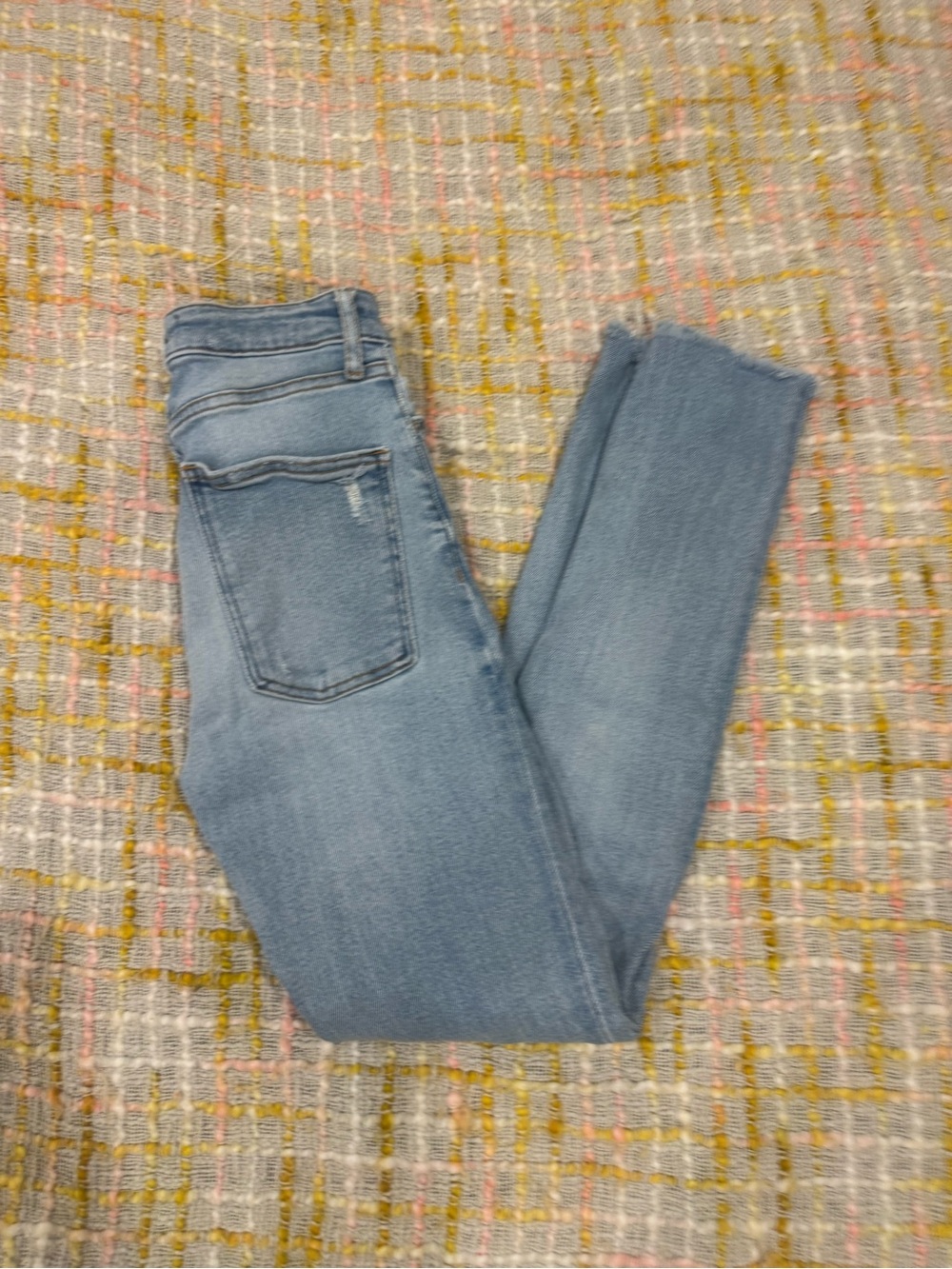 Zara Light Blue Skinny Jeans - Women's High Rise
